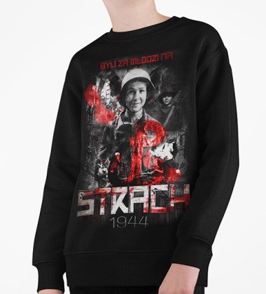 Bluza dziecięca BYLI ZA MŁODZI NA STRACH